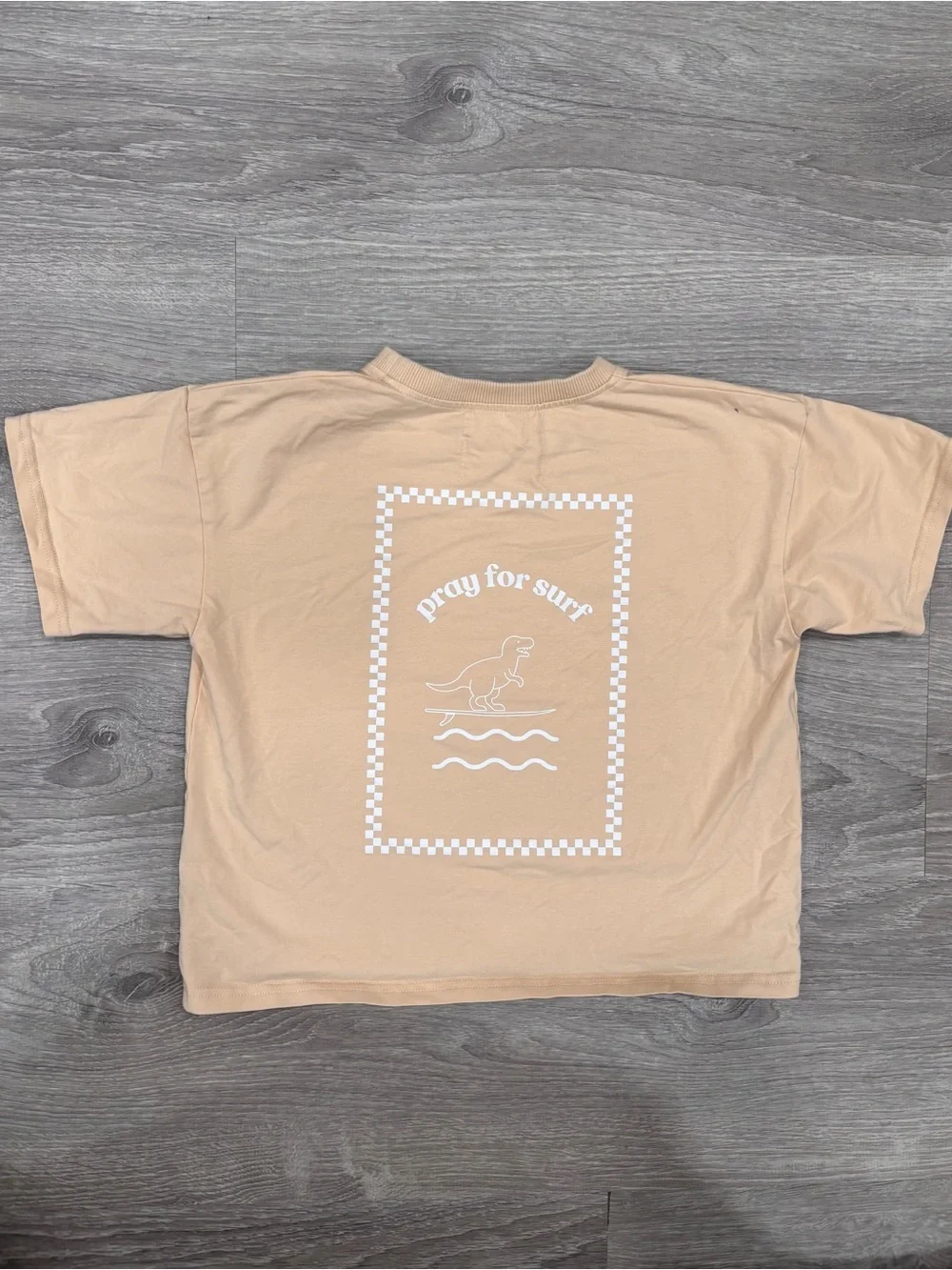 Hippie Kids 5T Boys Dino Surf Graphic Tee